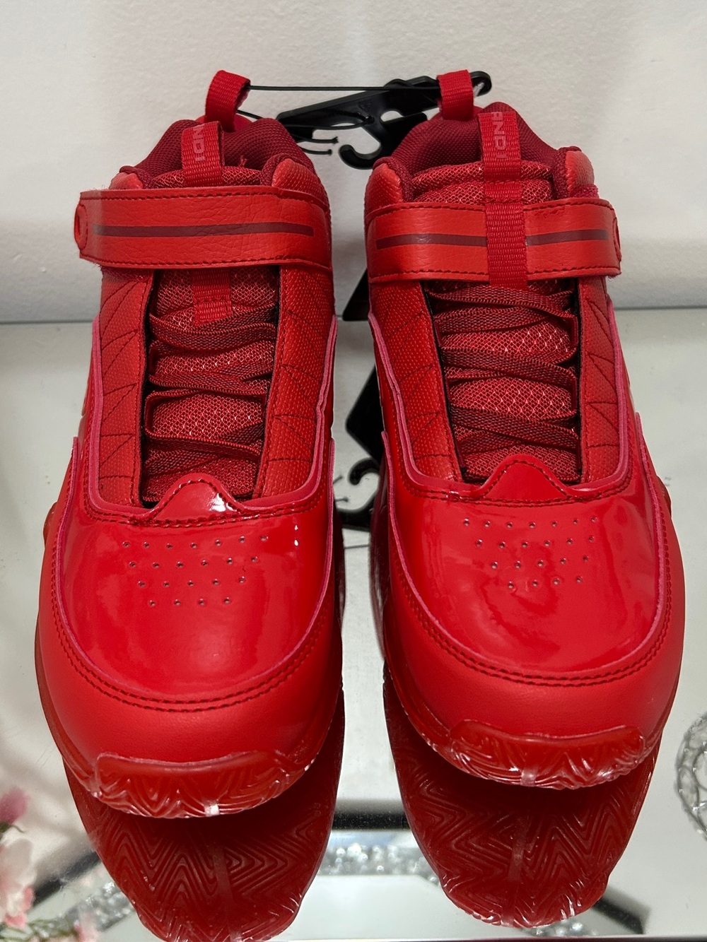 AND1 Red Basketball Shoes Size 13 NWT No Box Athletic Sneakers
